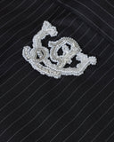 The Path Monogram Boxy Fit Shirt Black / Chalk Line The Path Monogram Boxy Fit Shirt Black / Chalk Line