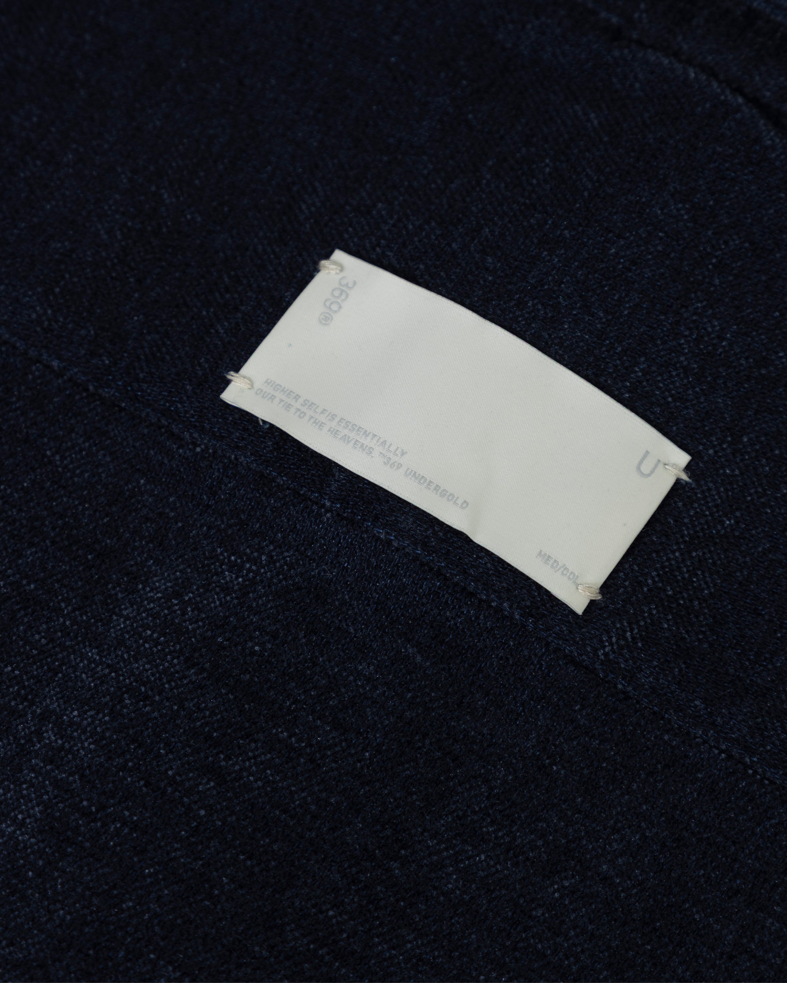 The Path Monogram Boxy Fit Shirt Blue The Path Monogram Boxy Fit Shirt Blue