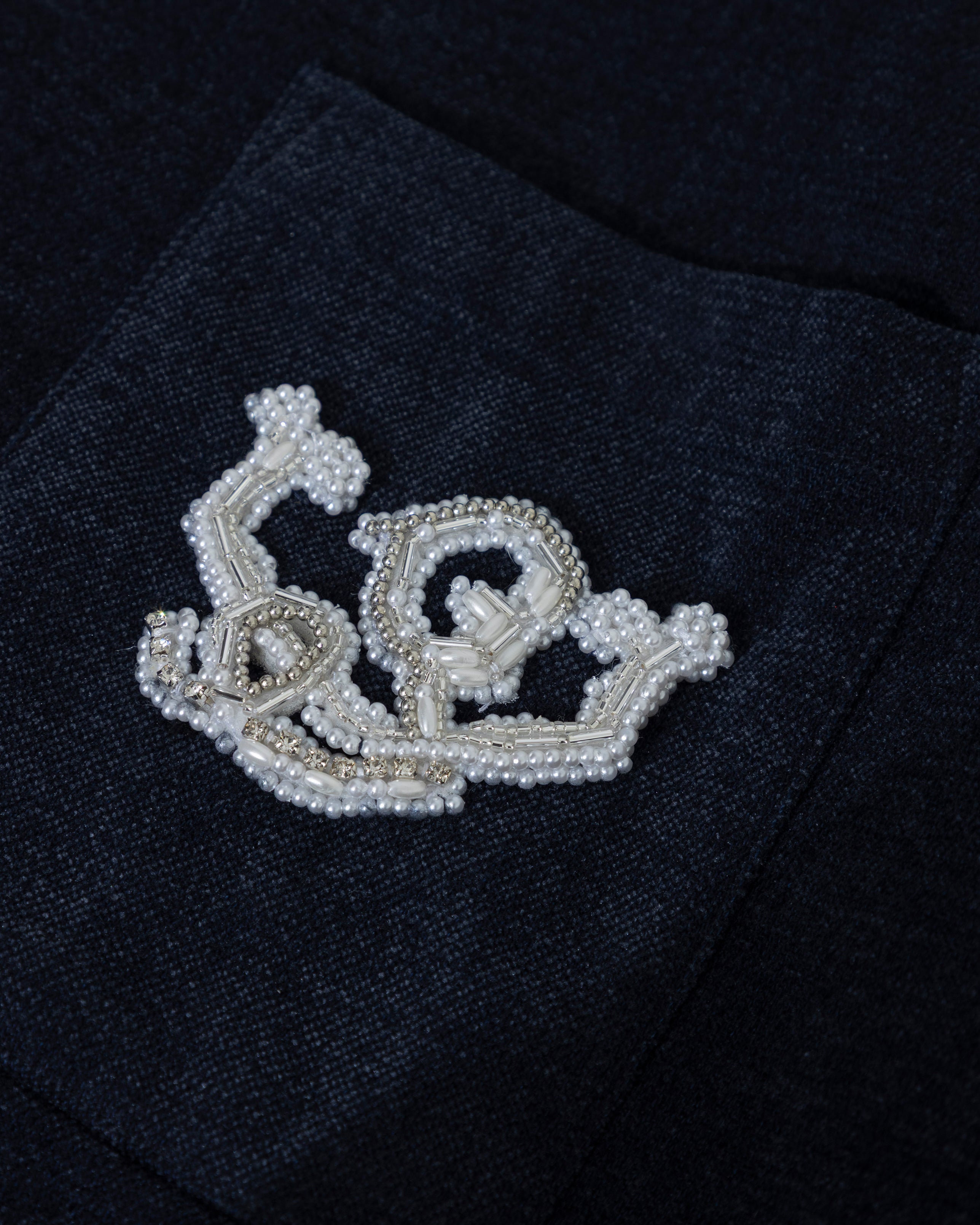 The Path Monogram Boxy Fit Shirt Blue The Path Monogram Boxy Fit Shirt Blue