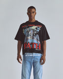 The Path Monogram Boxy Fit Tshirt Black The Path Monogram Boxy Fit Tshirt Black