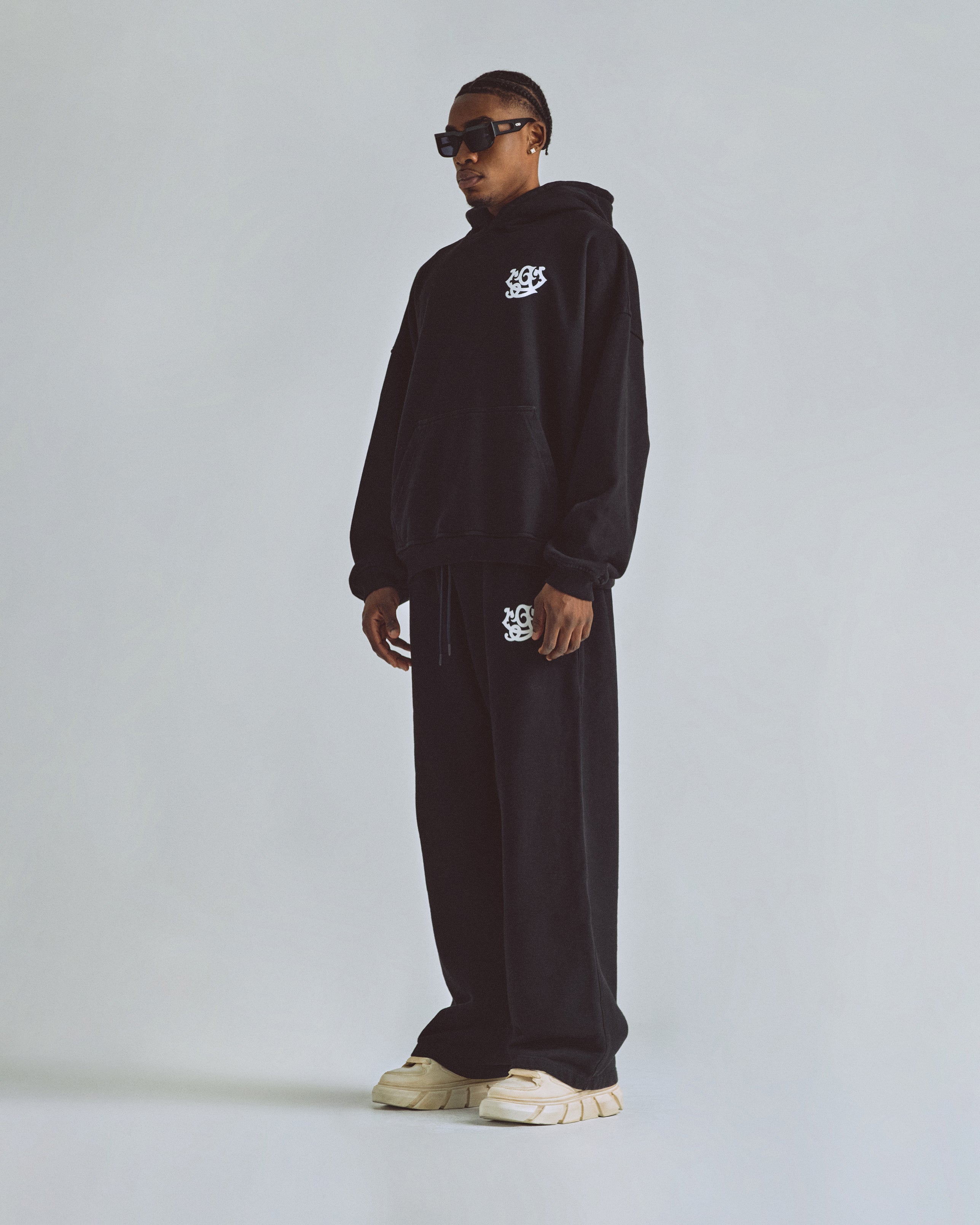 The Path Monogram Hoodie Black The Path Monogram Hoodie Black