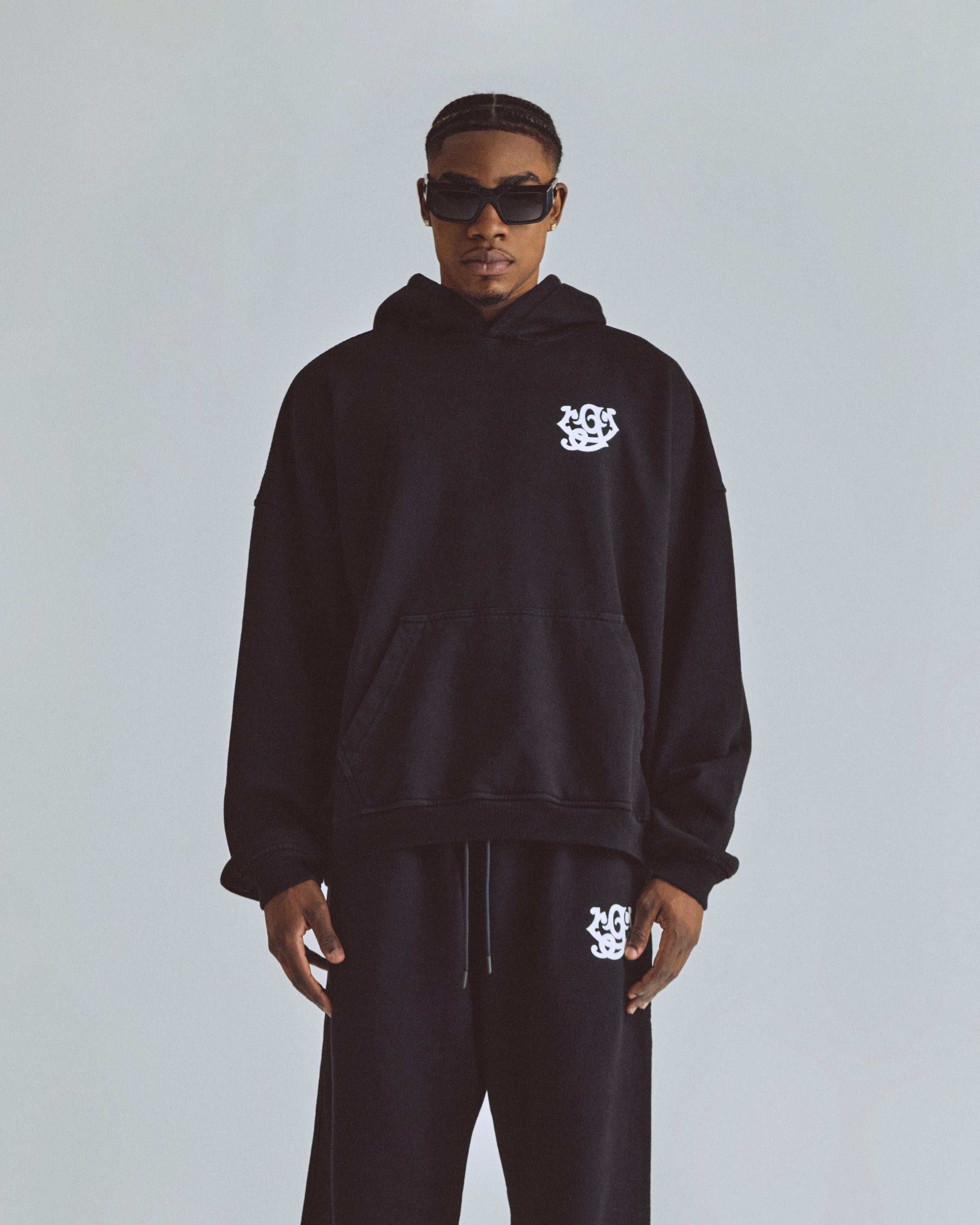 The Path Monogram Hoodie Black The Path Monogram Hoodie Black