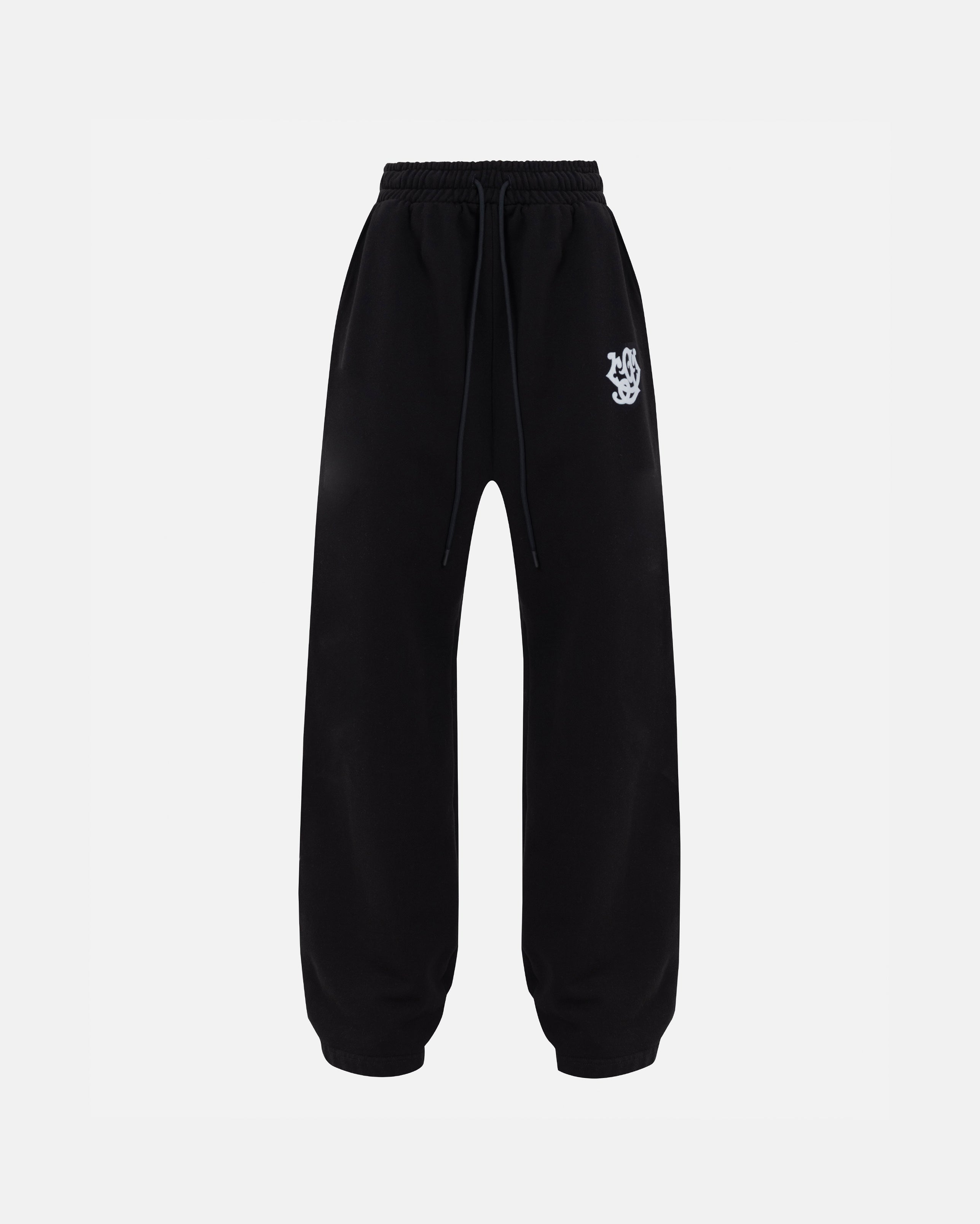 The Path Monogram Straightpants Black The Path Monogram Straightpants Black