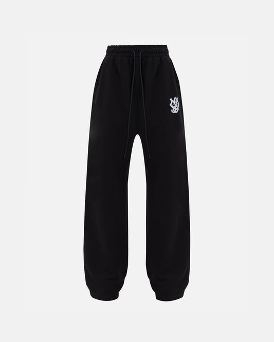 The Path Monogram Straightpants Black