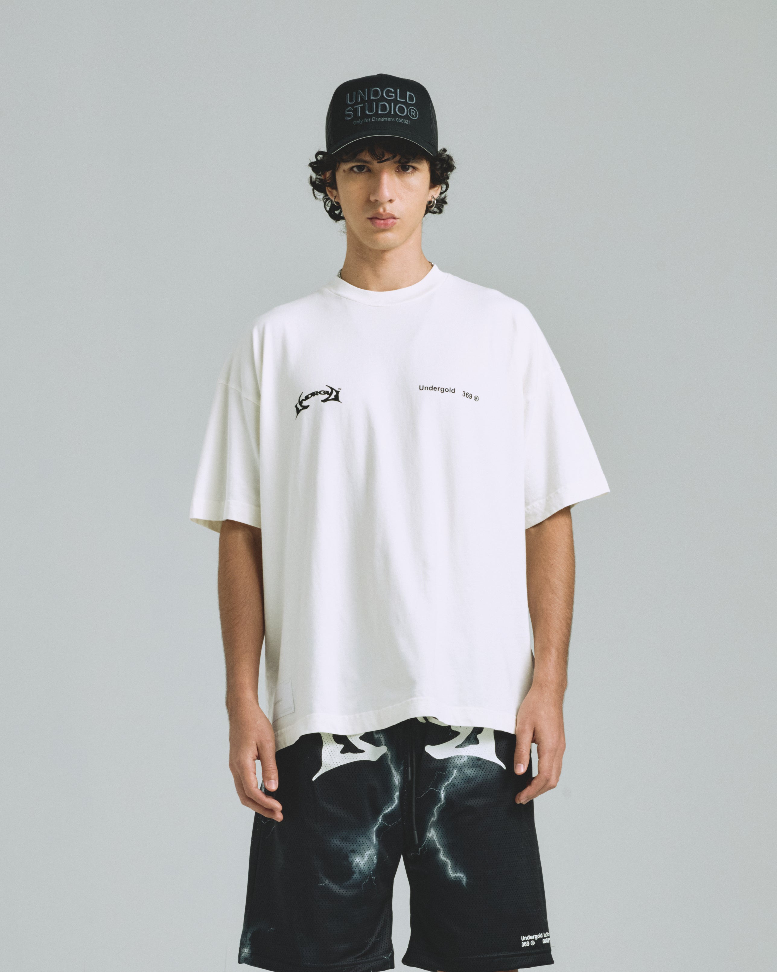 Thunder Rider Basic Tshirt White Thunder Rider Basic Tshirt White