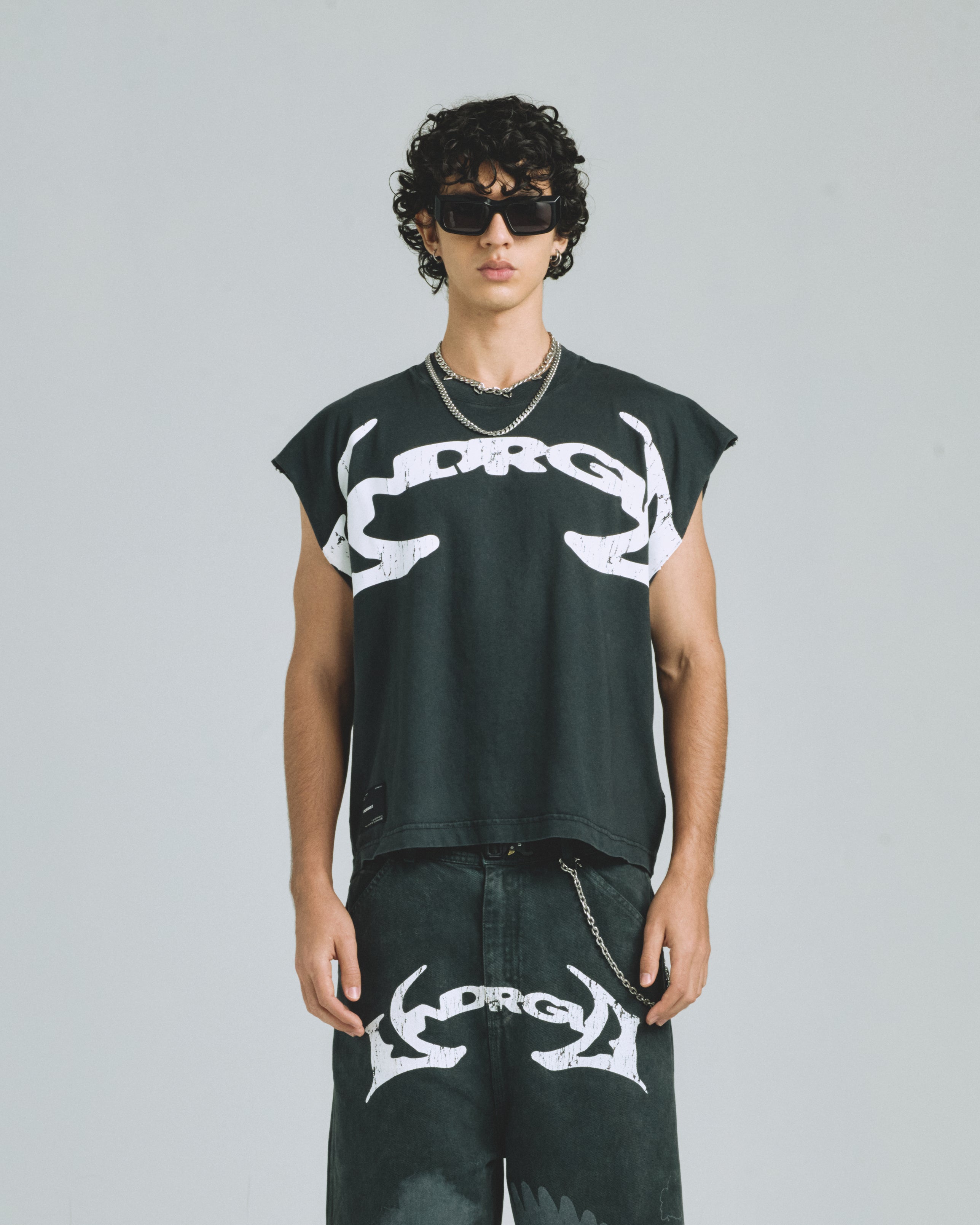 Thunder Rider Pegasus Sleeveless Tshirt Vintage Black Thunder Rider Pegasus Sleeveless Tshirt Vintage Black