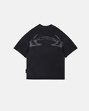 Thunder Rider Pigeons Boxy Fit Tshirt Vintage Black Thunder Rider Pigeons Boxy Fit Tshirt Vintage Black