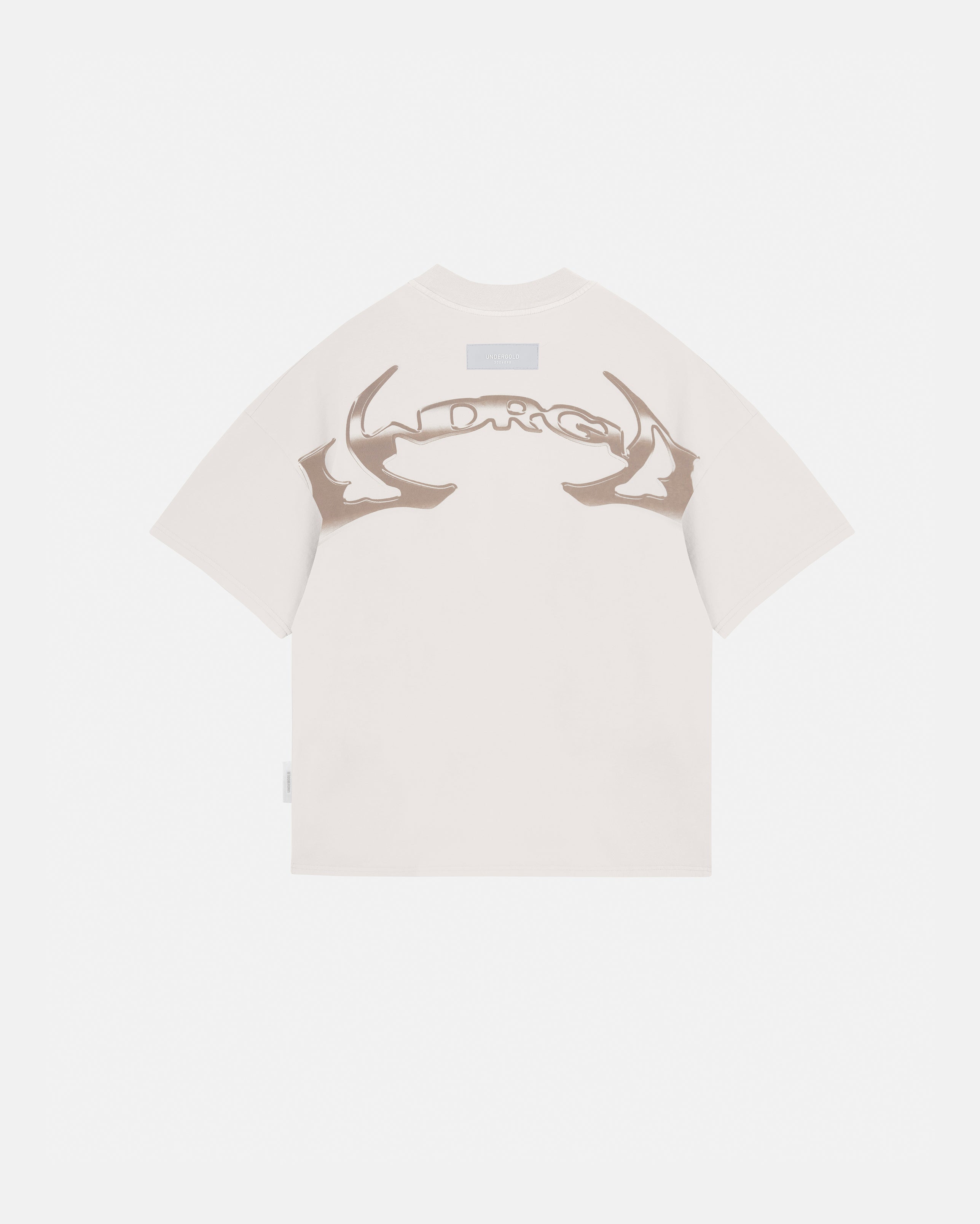 Thunder Rider Pigeons Boxy Fit Tshirt White Thunder Rider Pigeons Boxy Fit Tshirt White