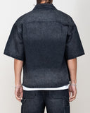 EPTM Boxy Denim Shirt - Black EPTM Boxy Denim Shirt - Black