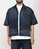 EPTM Boxy Denim Shirt - Black EPTM Boxy Denim Shirt - Black
