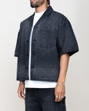 EPTM Boxy Denim Shirt - Black EPTM Boxy Denim Shirt - Black