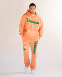 "TOUCHSTONE" FLEECE SET PEACH/YELLOW "TOUCHSTONE" FLEECE SET PEACH/YELLOW