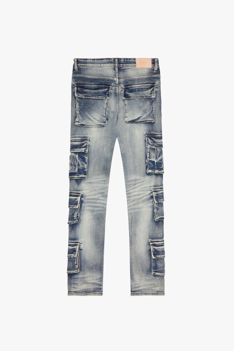Track Blue Wash Skinny Track Blue Wash Skinny