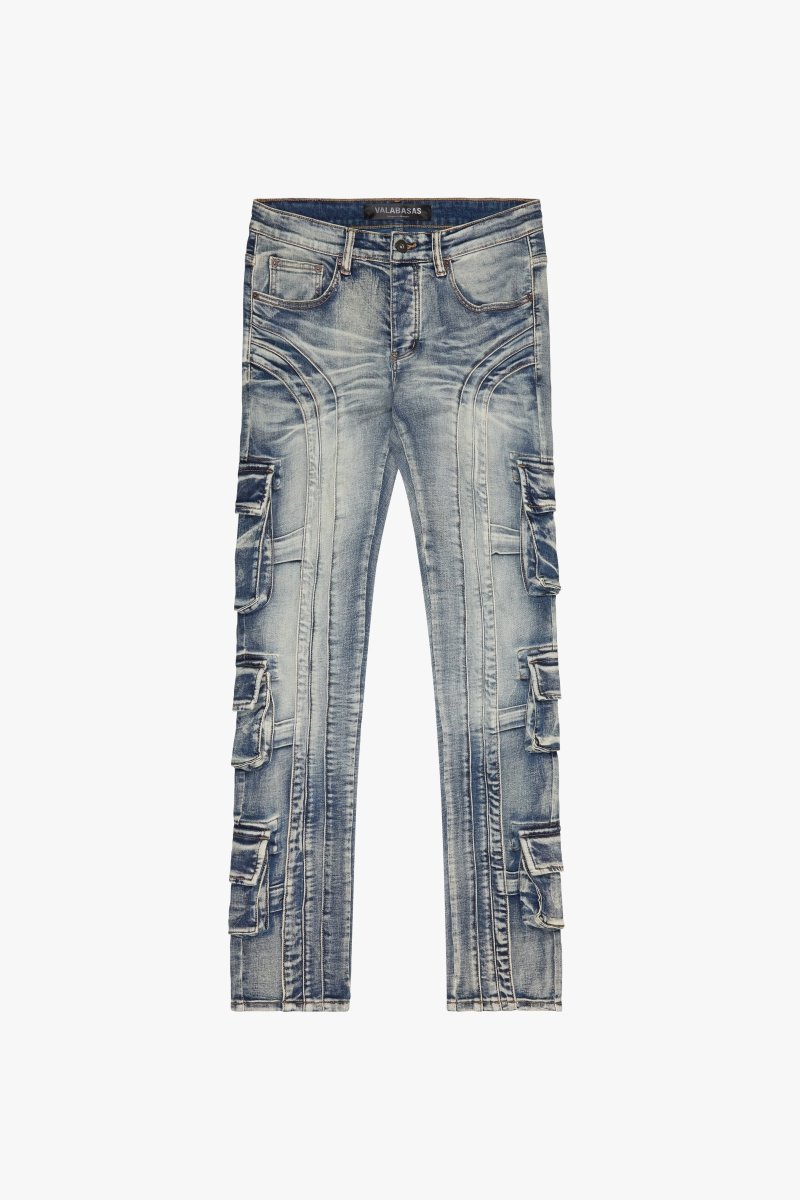 Track Blue Wash Skinny Track Blue Wash Skinny
