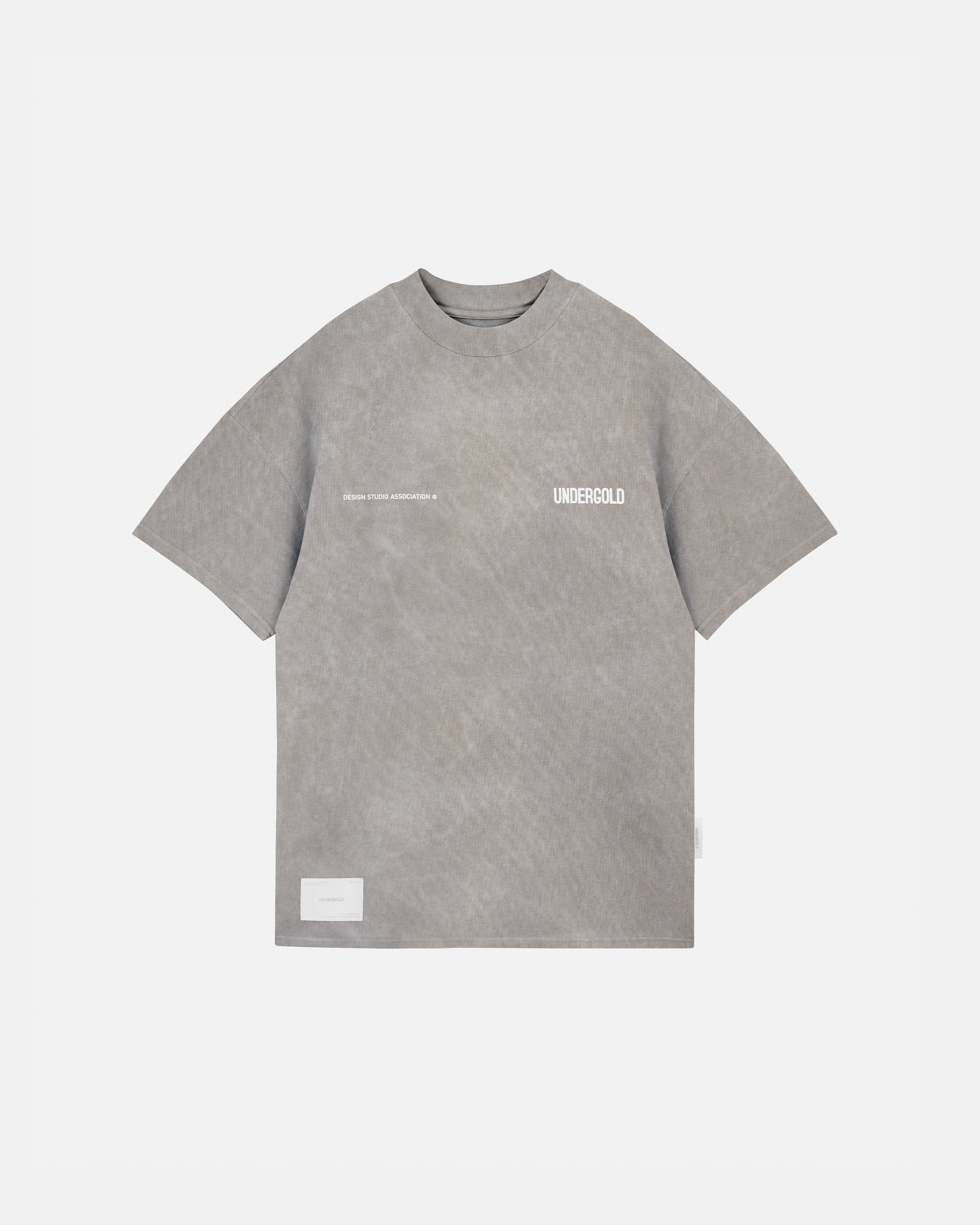 Basic Undergold Tshirt Washed Gray Basic Undergold Tshirt Washed Gray