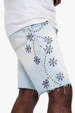 Turning Denim Shorts Light Wash Turning Denim Shorts Light Wash