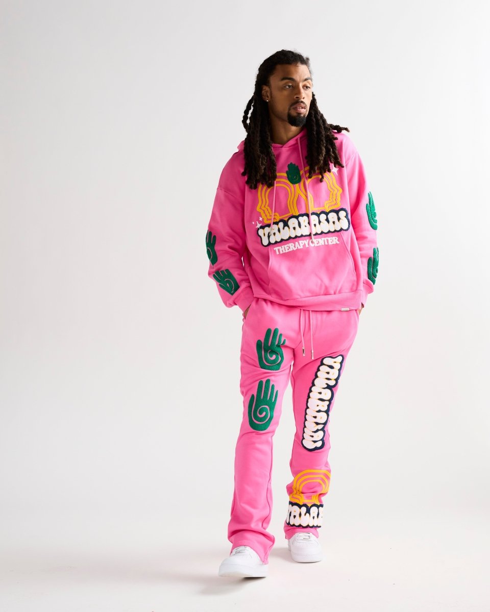 "UNITY" FLEECE SET CARMINE ROSE "UNITY" FLEECE SET CARMINE ROSE