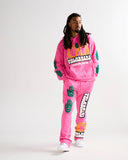 "UNITY" FLEECE SET CARMINE ROSE "UNITY" FLEECE SET CARMINE ROSE