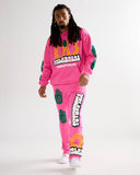 "UNITY" FLEECE SET CARMINE ROSE "UNITY" FLEECE SET CARMINE ROSE