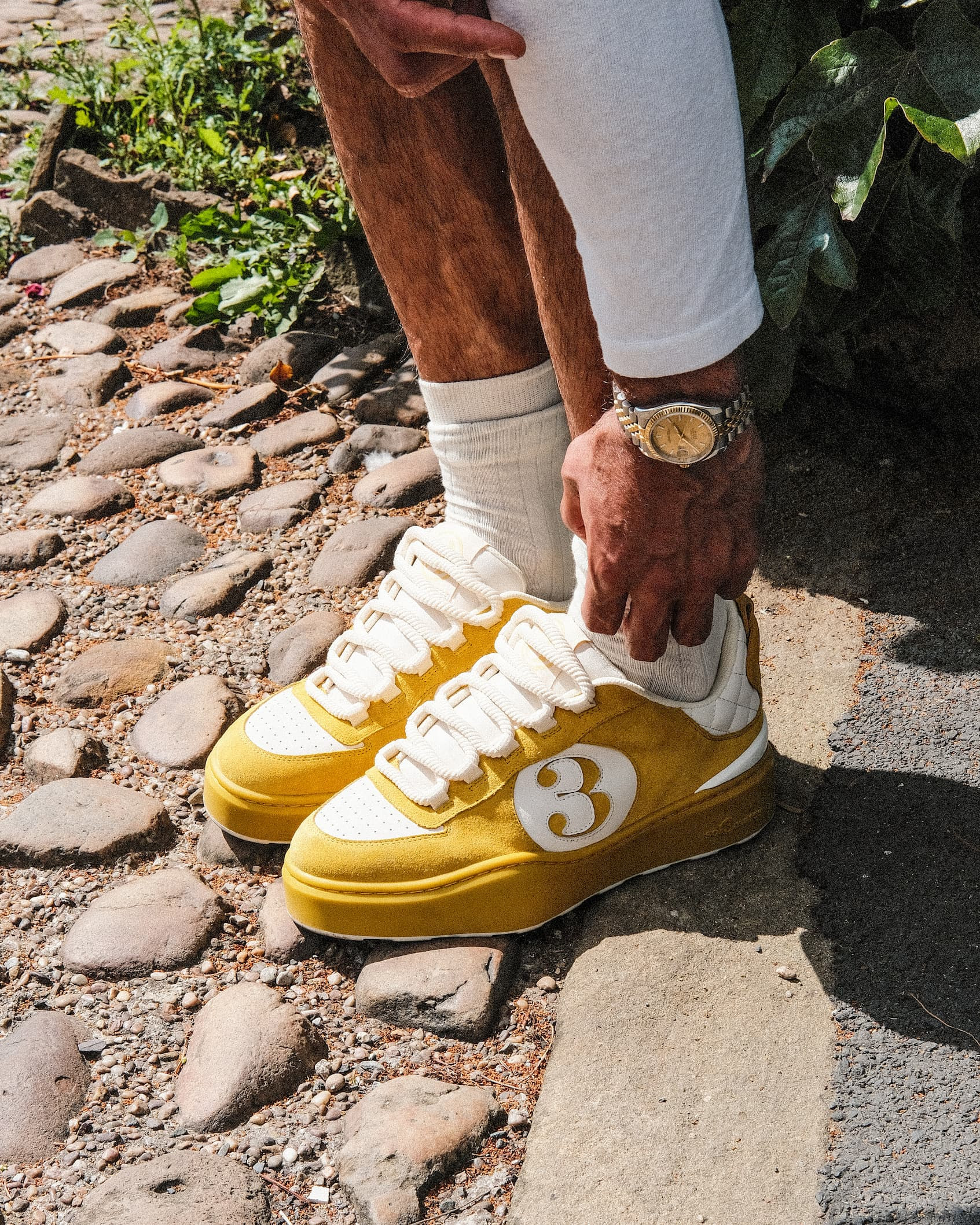 320s - YELLOW OCHRE SUEDE 320s - YELLOW OCHRE SUEDE