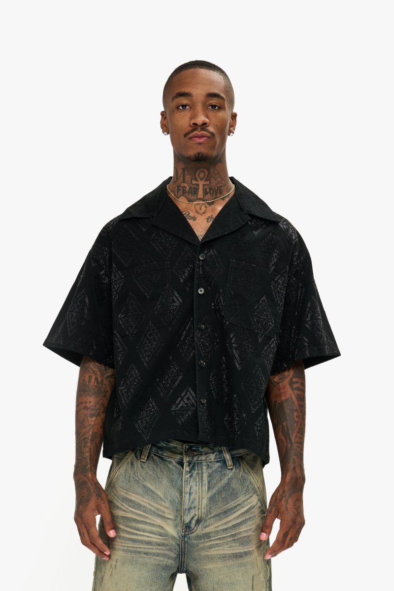Uplift Button Down Black Uplift Button Down Black