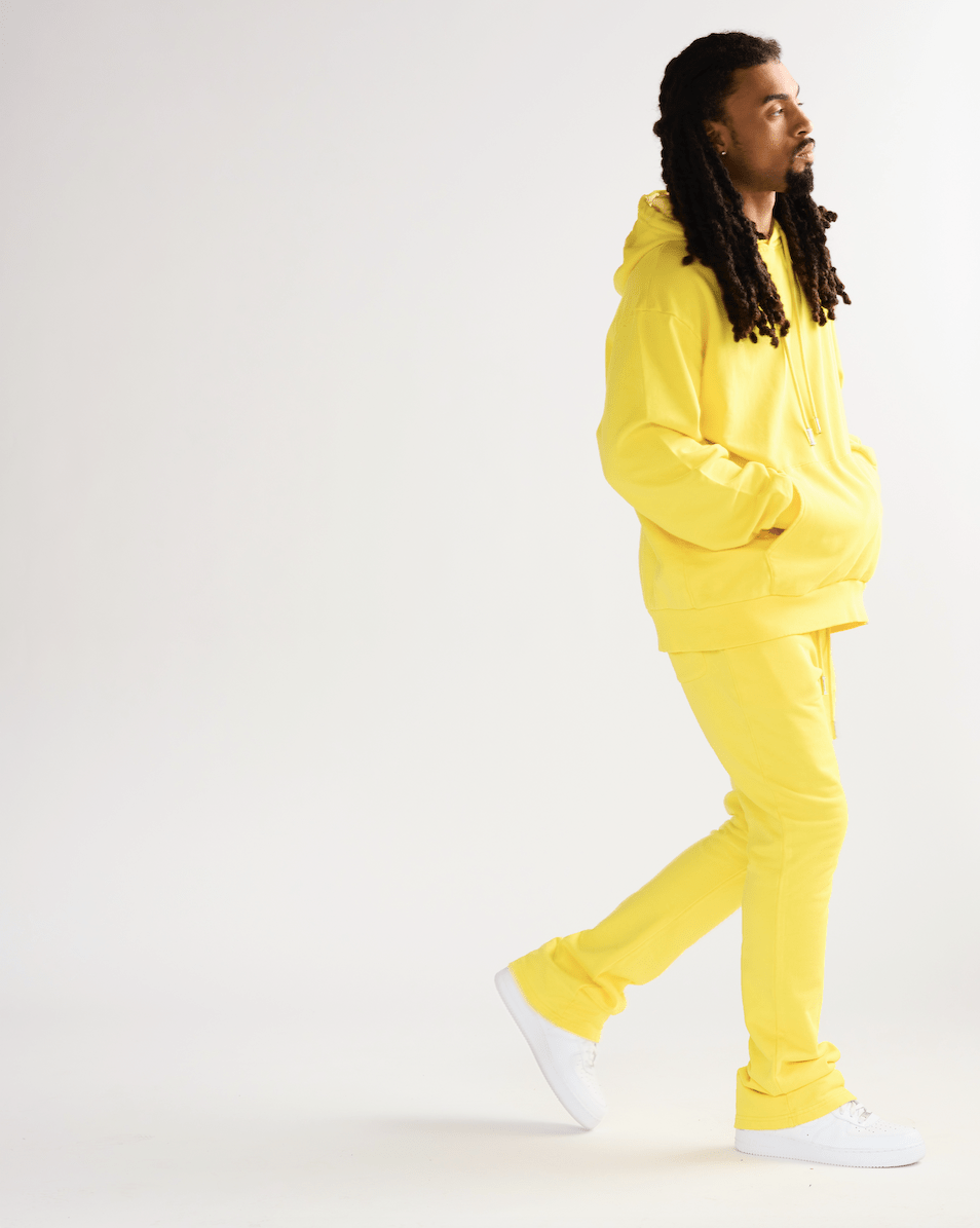 "VALA-ASCENT" FLEECE SET VINTAGE LEMON YELLOW "VALA-ASCENT" FLEECE SET VINTAGE LEMON YELLOW