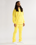 "VALA-FOCUS" FLEECE SET VINTAGE LEMON YELLOW "VALA-FOCUS" FLEECE SET VINTAGE LEMON YELLOW