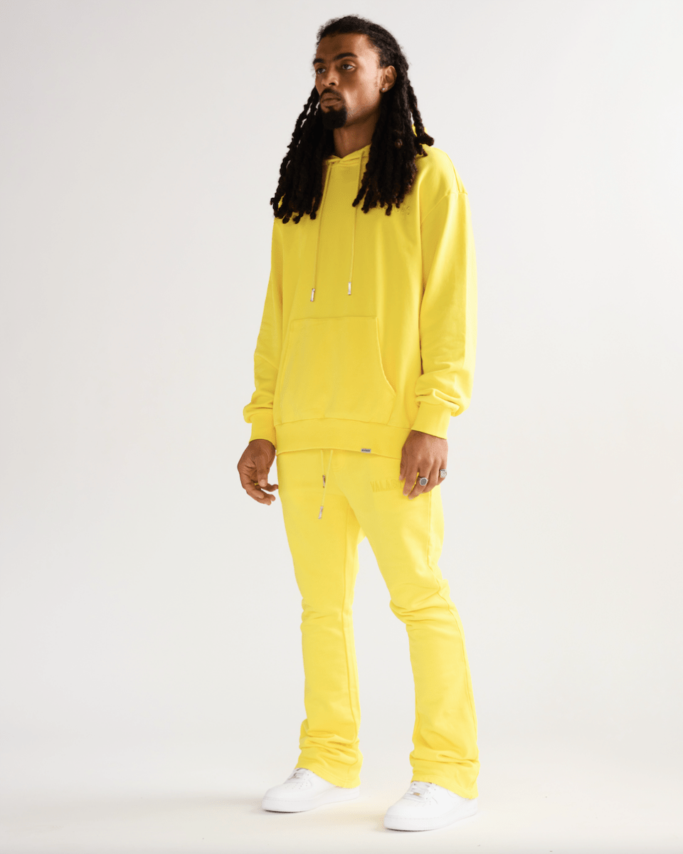 "VALA-FOCUS" FLEECE SET VINTAGE LEMON YELLOW "VALA-FOCUS" FLEECE SET VINTAGE LEMON YELLOW
