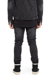 VALABASAS JEANS “V LOVE” BLACK WASHED VALABASAS JEANS “V LOVE” BLACK WASHED