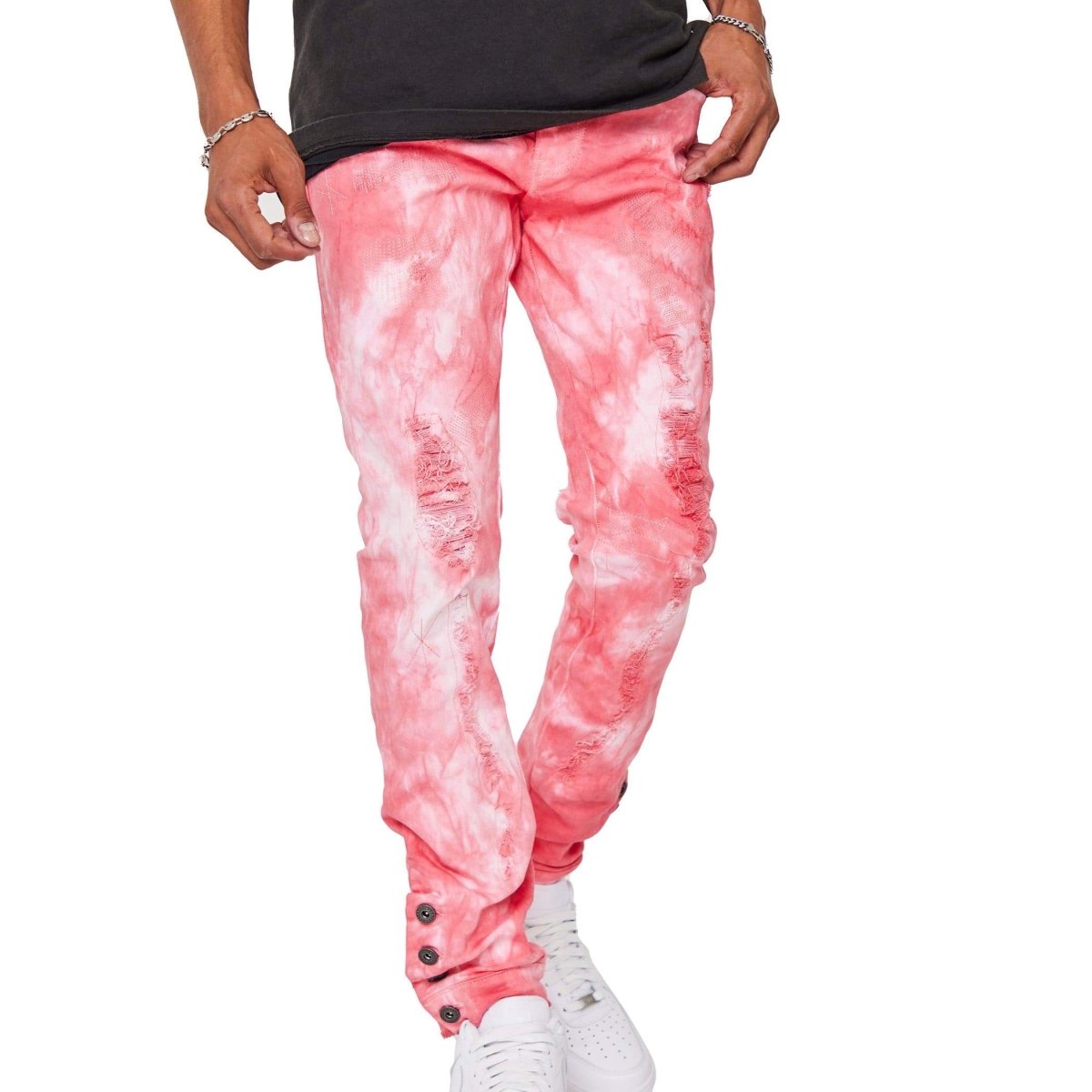 VALABASAS JEANS "V45" ROSSO VALABASAS JEANS "V45" ROSSO