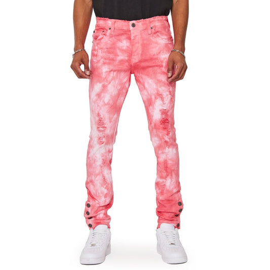 VALABASAS JEANS "V45" ROSSO