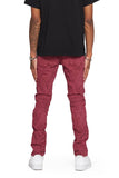 “VLOVE” SKINNY JEAN BURGUNDY “VLOVE” SKINNY JEAN BURGUNDY