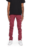 “VLOVE” SKINNY JEAN BURGUNDY “VLOVE” SKINNY JEAN BURGUNDY