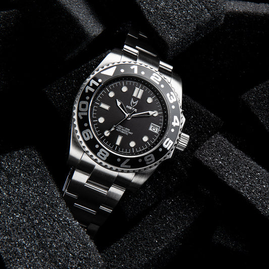 VO111SS - AUTO VOYAGER SILVER / BLACK / SS BAND