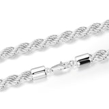 Rope Chain White Gold 6mm Rope Chain White Gold 6mm