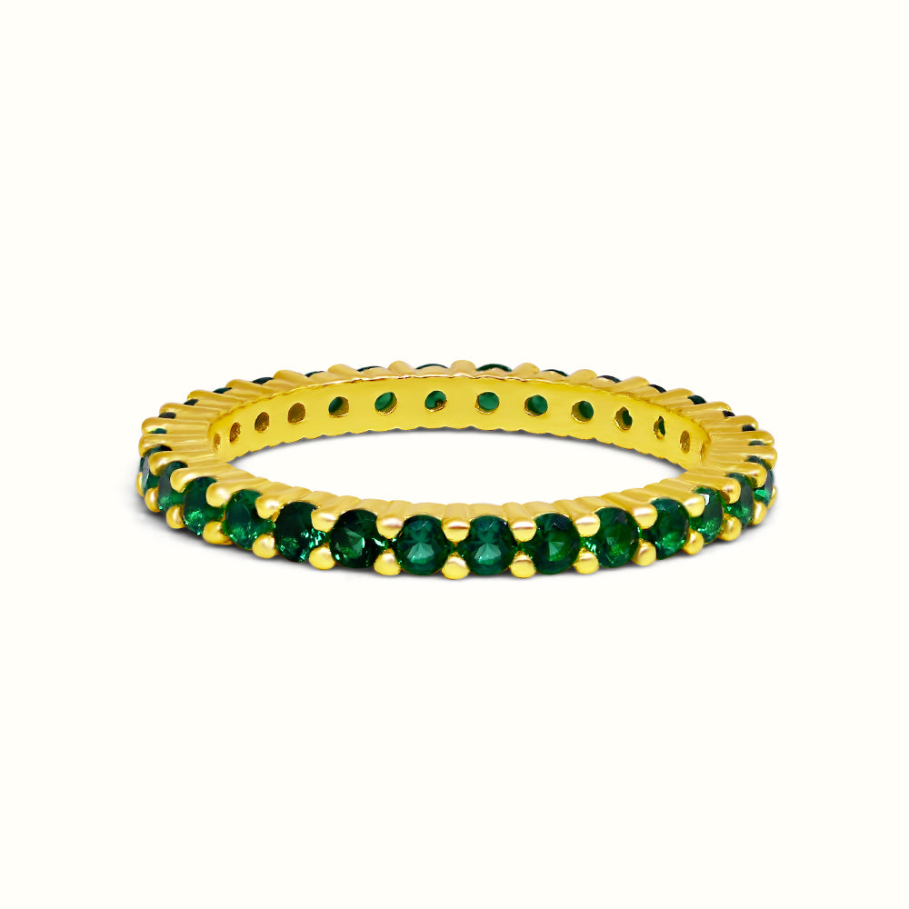 Men's Vermeil Multi Eternity Diamond Ring Men's Vermeil Multi Eternity Diamond Ring