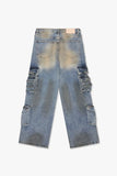 "WRAITH" Baggy Jean Vintage Wash "WRAITH" Baggy Jean Vintage Wash
