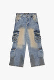 "WRAITH" Baggy Jean Vintage Wash "WRAITH" Baggy Jean Vintage Wash