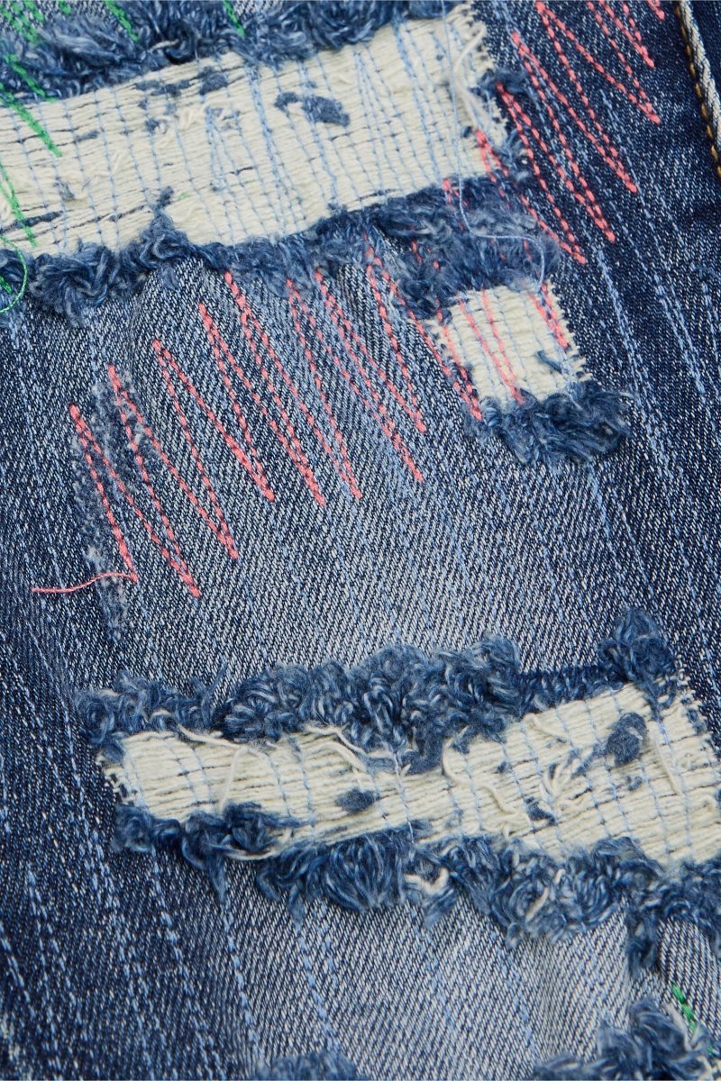 “ZERO” STACKED FLARE DARK BLUE “ZERO” STACKED FLARE DARK BLUE