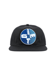 Disk Hat - Black/Blue
