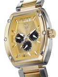 MJ126SS - MAJOR SILVER / GOLD / STEEL BAND