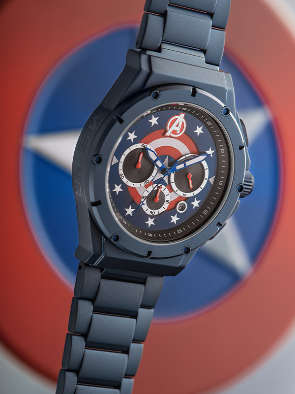 AM281MV - MK4 CAPTAIN AMERICA BLUE WATCH