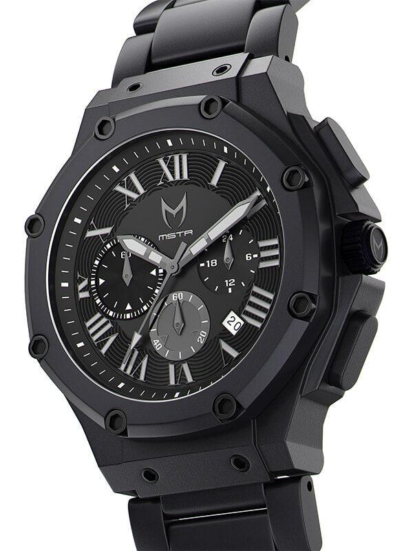 AM1023SS - AMBASSADOR BLACK / BLACK / STEEL BAND