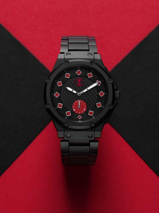 AU135MV-SS  BLACK WIDOW ULTRA SLIM STEEL BAND