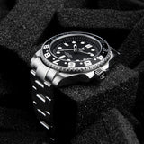 VO111SS - AUTO VOYAGER SILVER / BLACK / SS BAND