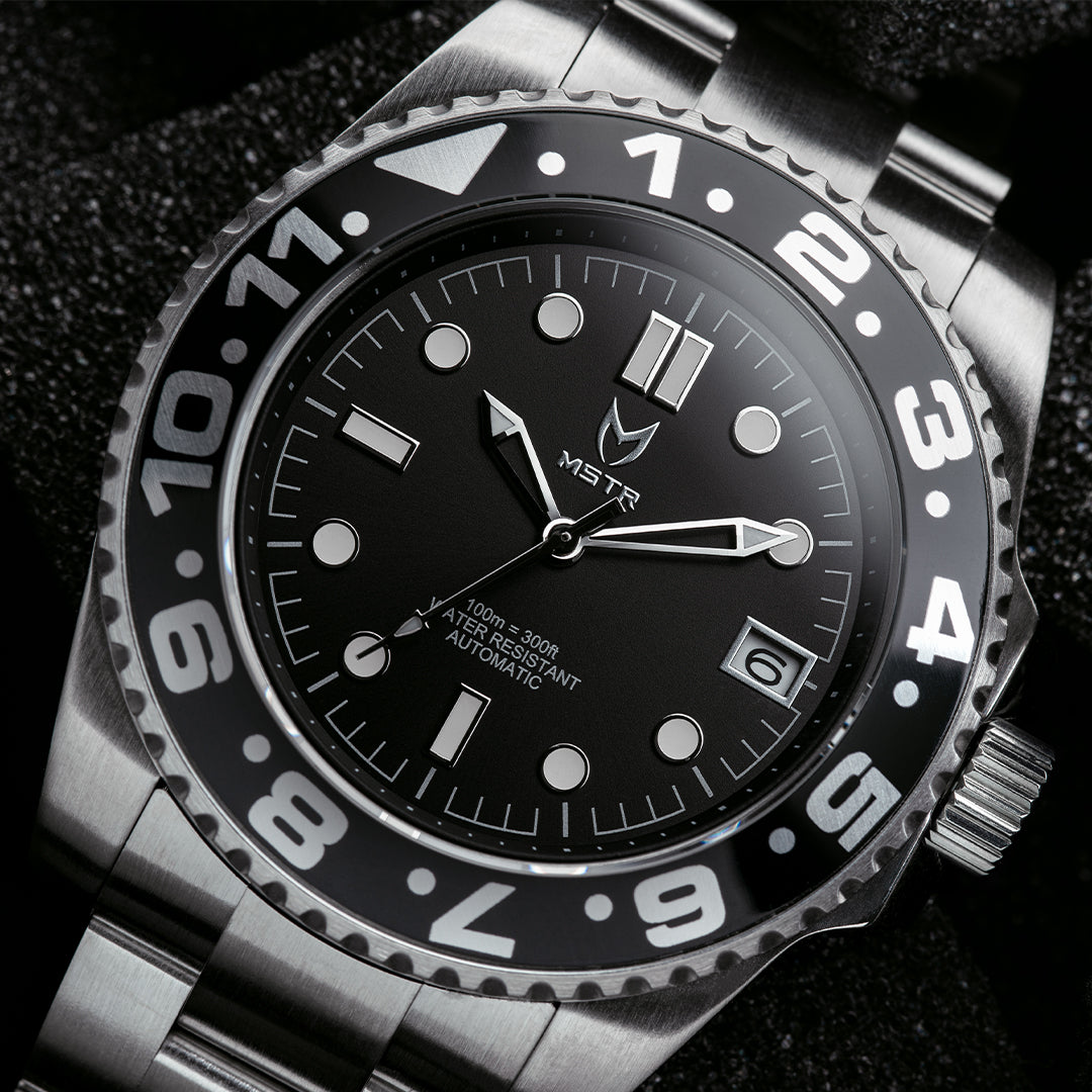 VO111SS - AUTO VOYAGER SILVER / BLACK / SS BAND