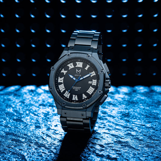 AM319SS - AMBASSADOR BLUE AUTOMATIC