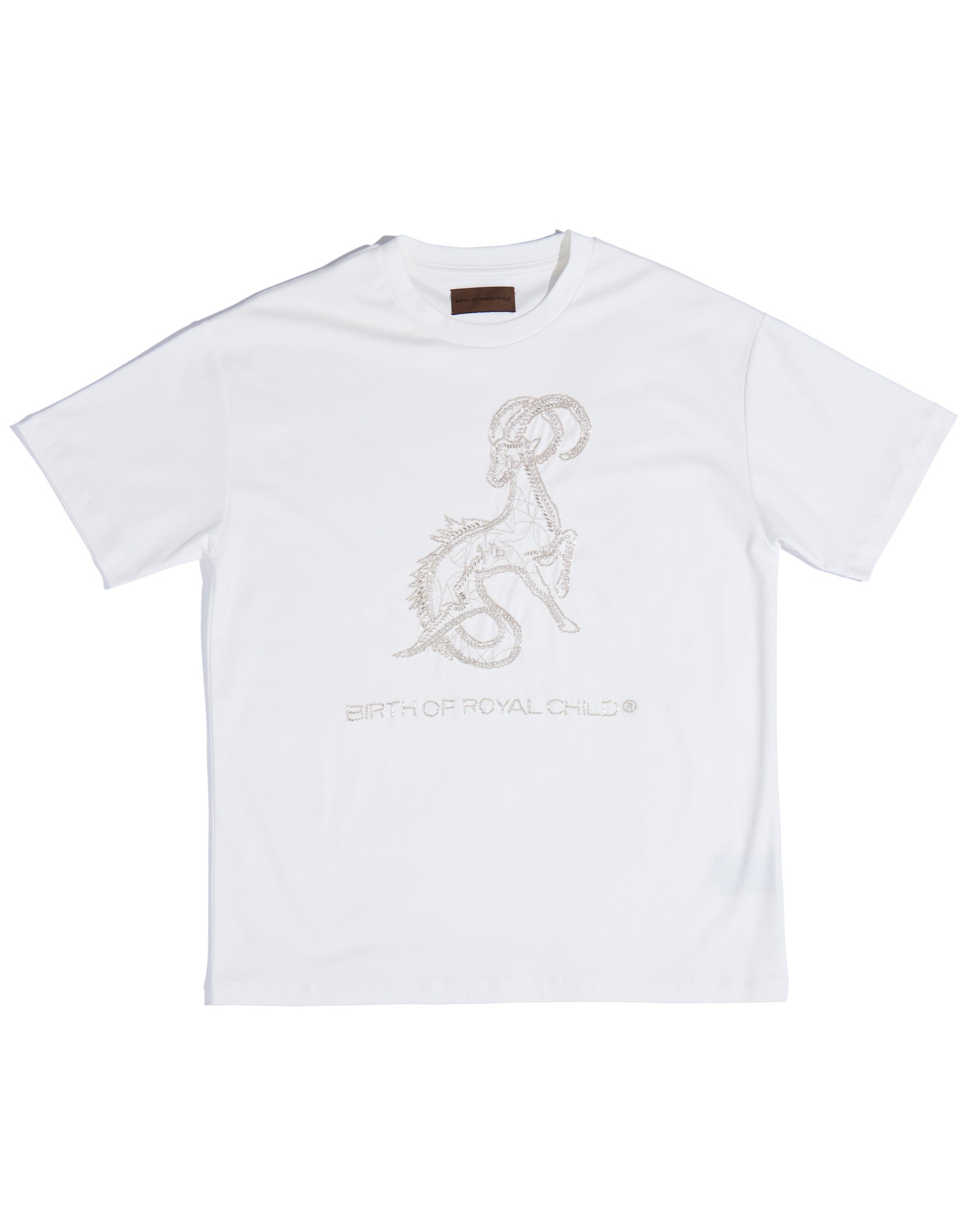 Zodiac Series Tee: Capricorn WHT