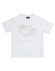 Zodiac Series Tee: Cancer WHT