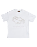 Zodiac Series Tee: Cancer WHT